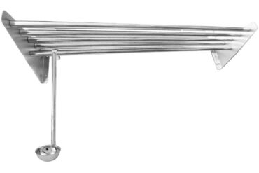 Putkihylly Seinälle Ruostumaton teräs 1500x320x140mm | Adexa WHRT150