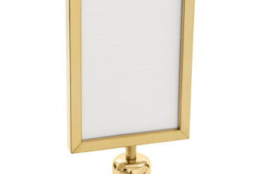 Kylttikehys jalustoille kulta A4 | Adexa A009G