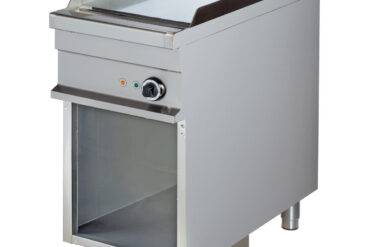 Fry top avoimella jalustalla Sähköinen Tasainen 1 vyöhyke 6kW | Adexa Hotmax 900 EG911