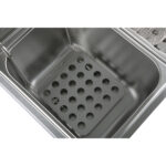 Kaupallinen friteerauskeitin kaksoissähköinen 2x8 litraa 5,6 kW pöytämalli | Adexa HEF89 - Image 5