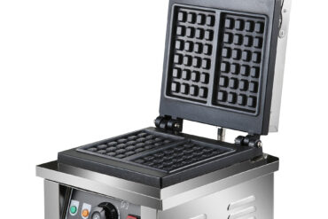 Kaupallinen vohvelirauta 1,6 kW 2 belgialaista vohvelia Työtasolle | Adexa HWB3