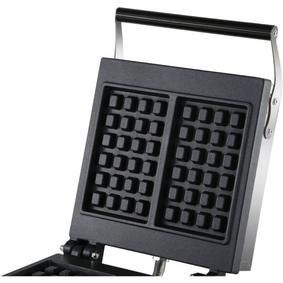 Kaupallinen vohvelirauta 1,6 kW 2 belgialaista vohvelia Työtasolle | Adexa HWB3 - Image 2