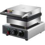 Kaupallinen vohvelirauta yksittäinen neliö | Adexa KWB1S - Image 4