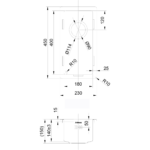 Ylellinen yksialtainen pesuallas 230x450x150mm Päältä asennettava Ruostumaton teräs | Adexa SB101840 - Image 5