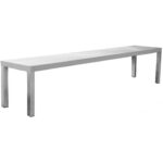 Kaupallinen keittiön Gantry 1 taso Ruostumaton teräs 1600x335x350mm | Adexa WHES1603435