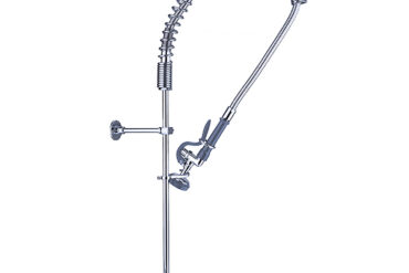 Esihuuhtelusuihkuyksikkö seinäasennus kaksoissisäänmeno Korkeus 955mm Ruostumaton teräs | Adexa EQ2802A