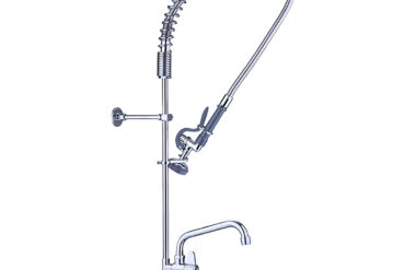 Esihuuhtelusuihkuyksikkö Seinäasennus Kaksoissisääntulo Korkeus 1055mm Ruostumaton teräs | Adexa EQ2802A12