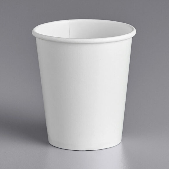 1000 kpl kompostoitavat kylmäjuomakupit yksiseinäiset 8oz/237ml valkoiset | Adexa PCC8W