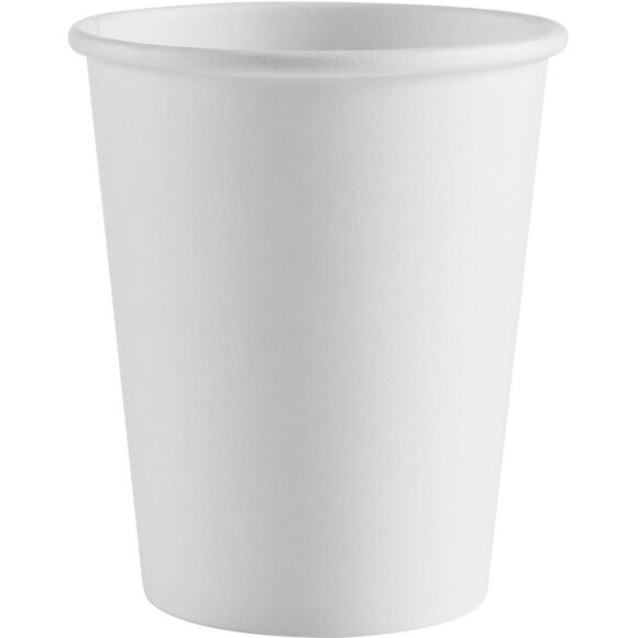 500 kpl Kompostoitavia Kahvikuppeja Kaksiseinäinen 12oz/355ml Valkoinen | Adexa PCDW12W