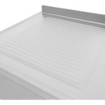 Kaupallinen Allas Ruostumaton teräs 1800x700x900mm 1 allas oikealla roiskeensuojalla 50mm | Adexa DSE1870R - Image 8