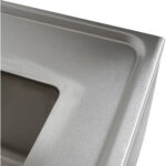 Kaupallinen Allas Ruostumaton teräs 1800x700x900mm 1 allas oikealla roiskeensuojalla 50mm | Adexa DSE1870R - Image 7