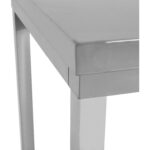 Työpöytä Selkänojalla Ruostumaton teräs Ei alahyllyä 400x600x900mm | Adexa SWTB6040B - Image 3