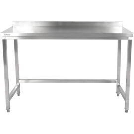 Työpöytä takareunalla Ruostumaton teräs Ei alapöytätasoa 1600x600x900mm | Adexa SWTB60160B