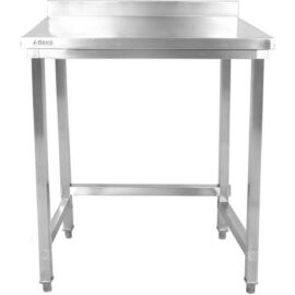 Työpöytä Selkänojalla Ruostumaton teräs Ei alahyllyä 800x700x900mm | Adexa SWTB7080B