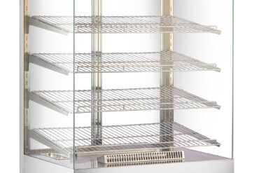 4-tason lämmitetty esittelykaappi 318 litraa Työtasolle | Adexa HW318