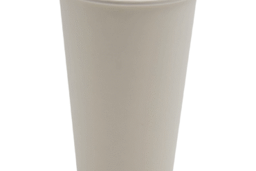 1000 kpl kompostoituvia kylmäjuomakuppeja, kertakäyttöisiä, yksi seinämä, 16oz/473ml, valkoinen | Adexa PCC16W