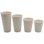 1000 kpl kompostoituvia kylmäjuomakuppeja, kertakäyttöisiä, yksi seinämä, 16oz/473ml, valkoinen | Adexa PCC16W - Image 2