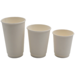 500 kpl kompostoituvia kahvikuppeja Single wall 16oz/437ml valkoinen | Adexa PCDW16W - Image 2