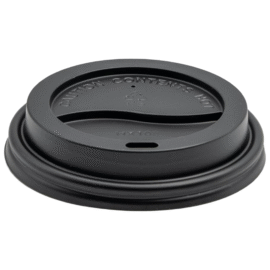 1000 kpl kahvikupin kansia 12 ja 16 oz kupeille musta | Adexa PCPL1216B