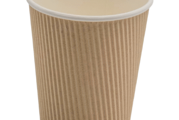 500 kpl Kompostoitavat kahvikupit Yksiseinäiset 8oz/237ml Kraft | Adexa PCRW8K