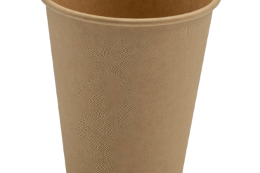 1000 kpl Kompostoituvat Kahvikupit Yksi-seinäinen 12oz/355ml Kraft | Adexa PCSW12K