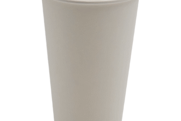 1000 kpl Kompostoitavat Kahvikupit Yksiseinäiset 16oz/437ml Valkoinen | Adexa PCSW16W