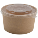 300 kpl kannet salaattikulholle pyöreä 750&1000ml PE | Adexa SBCL7501000 - Image 2