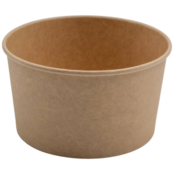300 kpl Kraft Salaattikulho Pyöreä 1000ml PE | Adexa SB1000K