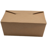 200 kpl Kraft Take Away -rasia 172x152x64mm | Adexa TACFC8