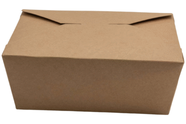 200 kpl Kraft Take Away -rasia 172x152x64mm | Adexa TACFC8