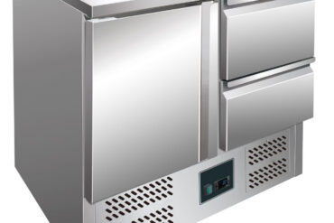 Jäähdytetty valmistuspöytä 1 ovi 2 laatikkoa | Adexa THS9012D