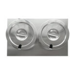 Kaupallinen Hotpot Bain Marie GN1/1 2 x 7 litraa | Adexa WH706627P - Image 3