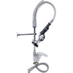 Esihuuhdelesuihkulaite Kansiasennus Nostokahva Yksi reikä Kaksoisliitäntä Korkeus 550mm Reikä 22mm Ruostumaton teräs | Adexa 6801A