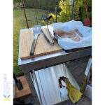 Premium-työpöytä alatasolla 304 ruostumattomasta teräksestä Ulkokäyttöön sopiva 600x600x900mm | Adexa Elite ET26060 - Image 3