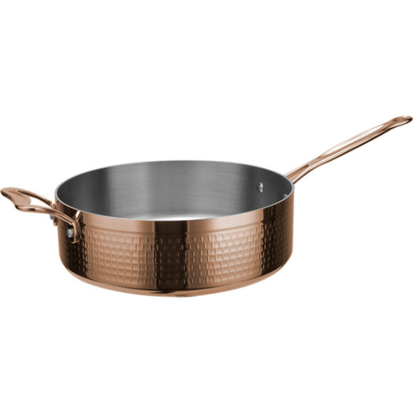 Vasarapintainen kolmikerroksinen kattila ⌀200x70mm 2,2 litraa kuparia | Adexa C0311026C - Image 2