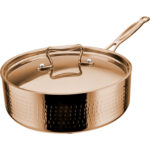 Vasaroitu Kattila Kolmikerroksinen 240x80mm 3,6 litraa Kupari | Adexa C0311028C