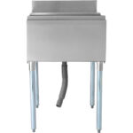 Kaupallinen jäähdytysastia kahdella muovisella lokerolla ja kannella, ruostumatonta terästä, 30 litraa | Adexa CIBT1924 - Image 4