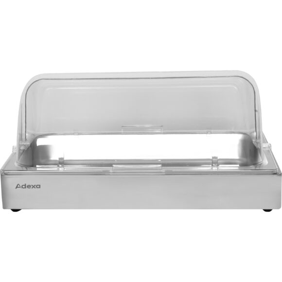 Rullakansi Näyttökotelo 1xGN1/1 Ruostumaton teräs | Adexa CRD1 - Image 2