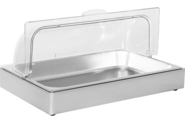 Rullakansi Näyttökotelo 1xGN1/1 Ruostumaton teräs | Adexa CRD1