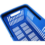Muovinen ostoskori 480x325x250 Sininen | | Adexa PH001BE - Image 2