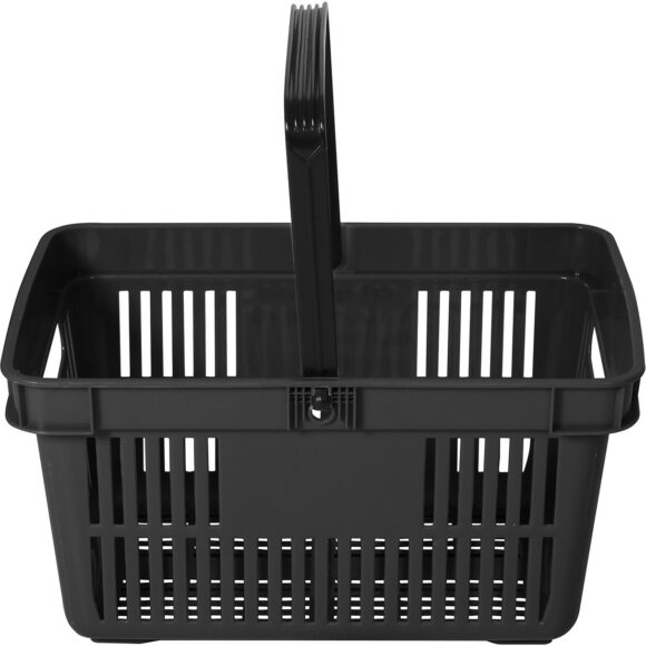 Muovinen ostoskori 480x325x250 Musta | | Adexa PH001BK - Image 3