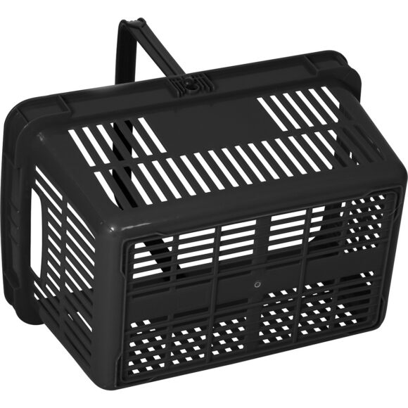 Muovinen ostoskori 480x325x250 Musta | | Adexa PH001BK - Image 4