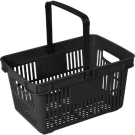 Muovinen ostoskori 480x325x250 Musta | | Adexa PH001BK