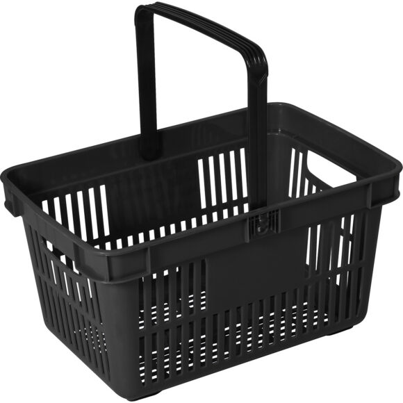 Muovinen ostoskori 480x325x250 Musta | | Adexa PH001BK