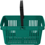 Ostoskorin muovi 480x325x250 vihreä | | Adexa PH001G - Image 3