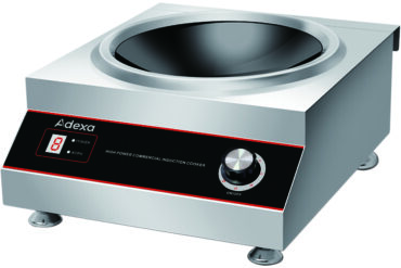 Kaupallinen induktiowokki 5 kW 3-vaihe | Adexa C08DA