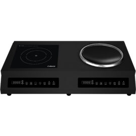 Kaupallinen Induktioliesi & Wok-yhdistelmä 2 x 3,5 kW | Adexa CA003