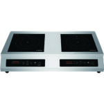 Kaksinkertainen kaupallinen induktioliesi 2 x 3,5 kW | Adexa CX002