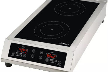 Kaksinkertainen kaupallinen induktioliesi 2 x 3,5 kW | Adexa CX008