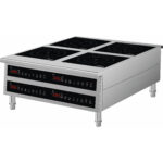 Kaupallinen induktioliesi Pöytätaso tai Lattiamalli 4 x 3,5 kW | Adexa CX140A